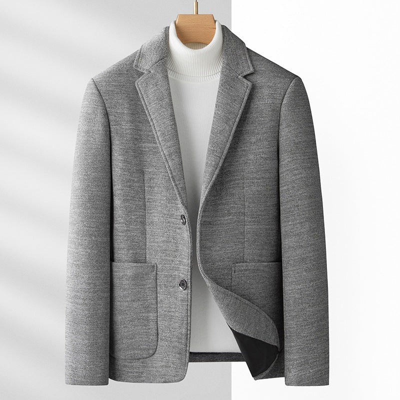 Herren Modernes Wollmisch-Sakko mit aufgesetzten Taschen Shop Nory