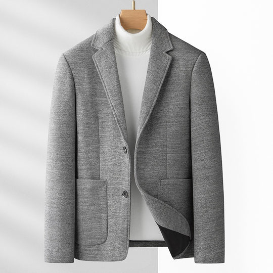 Herren Modernes Wollmisch-Sakko mit aufgesetzten Taschen Shop Nory