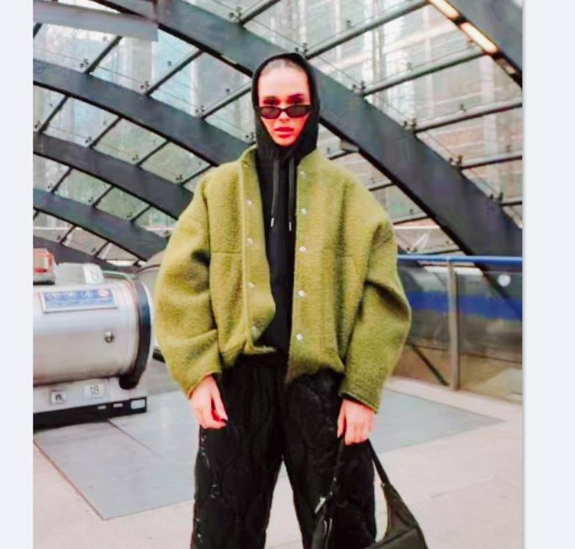 Damen Kuschelige und elegante Wolljacke