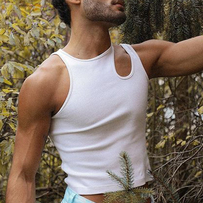 Herren ärmelloses Sporttop mit modernem Design