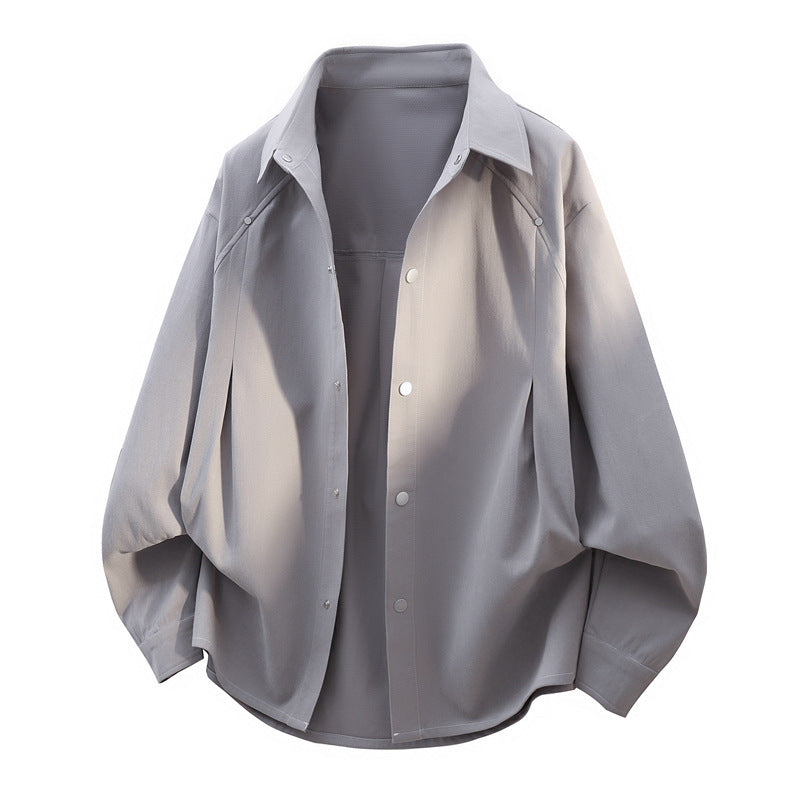 Herren Lässige Overshirtjacke Shop Nory