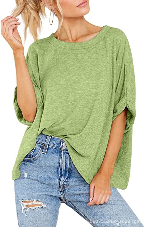 Damen lässiges Oversized T-Shirt