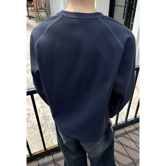 Herren Modischer Sweatshirt mit strukturiertem Design Shop Nory