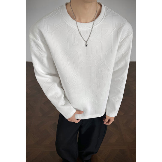 Herren Stylischer Sweatshirt mit strukturiertem Design Shop Nory