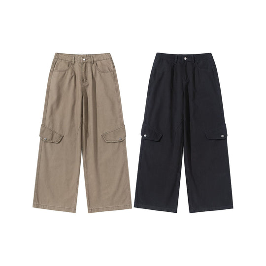 Damen Cargo‑Culotte mit hoher Taille, weitem Bein und Klappentaschen Shop Nory