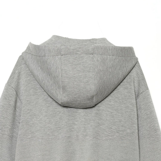 Damen Kurzgeschnittene Boxy-Kapuzenjacke mit durchgehendem Reißverschluss und kontrastierender Kordel Shop Nory