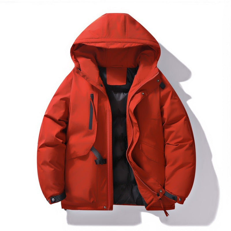Herren Isolierte Parka-Jacke mit Kapuze Shop Nory