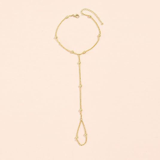 Damen Fußkettchen mit funkelnden Zirkonia-Details Shop Nory