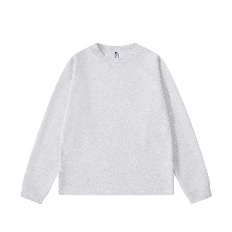 Unisex Oversize-Langarm-Sweatshirt mit Rundhalsausschnitt, French‑Terry-Qualität und gerippten Bündchen Shop Nory