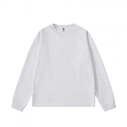 Unisex Oversize-Langarm-Sweatshirt mit Rundhalsausschnitt, French‑Terry-Qualität und gerippten Bündchen Shop Nory
