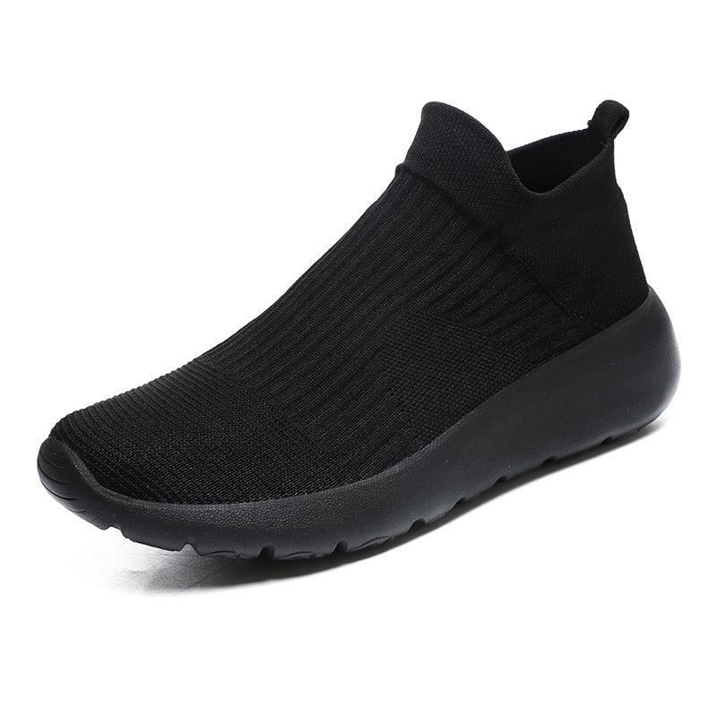 Unisex Elastischer Strick-Slipper mit nahtlosem Schaft und ergonomischer Leichtsohle Shopy Nory
