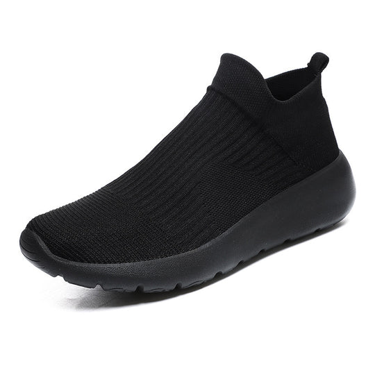 Unisex Elastischer Strick-Slipper mit nahtlosem Schaft und ergonomischer Leichtsohle Shopy Nory
