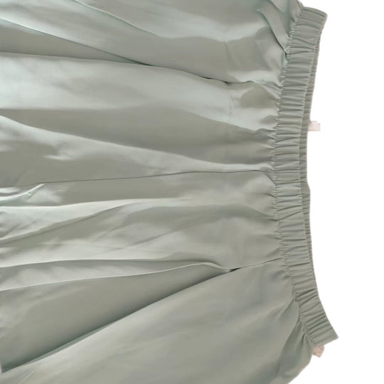 Damen Leichte Satin-Palazzohose mit hohem elastischem Bund und Kellerfalten Shop Nory