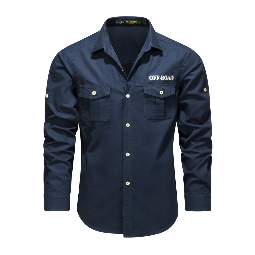 Herren Praktisches Freizeit-Hemd Shop Nory
