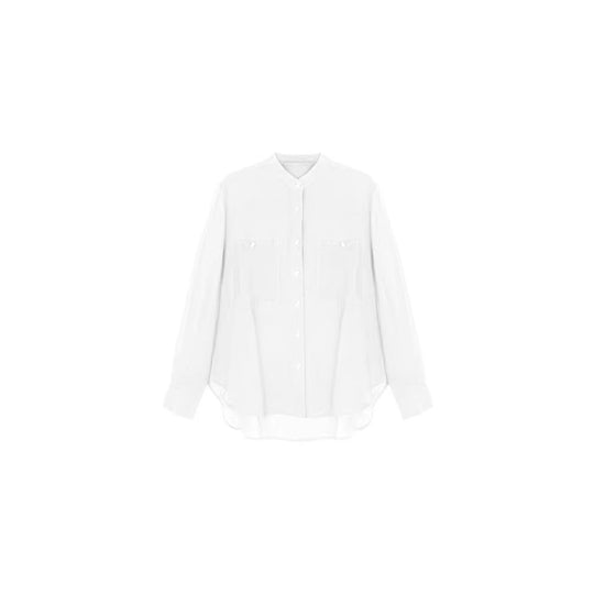 Damen Luftige Langarmbluse Shop Nory