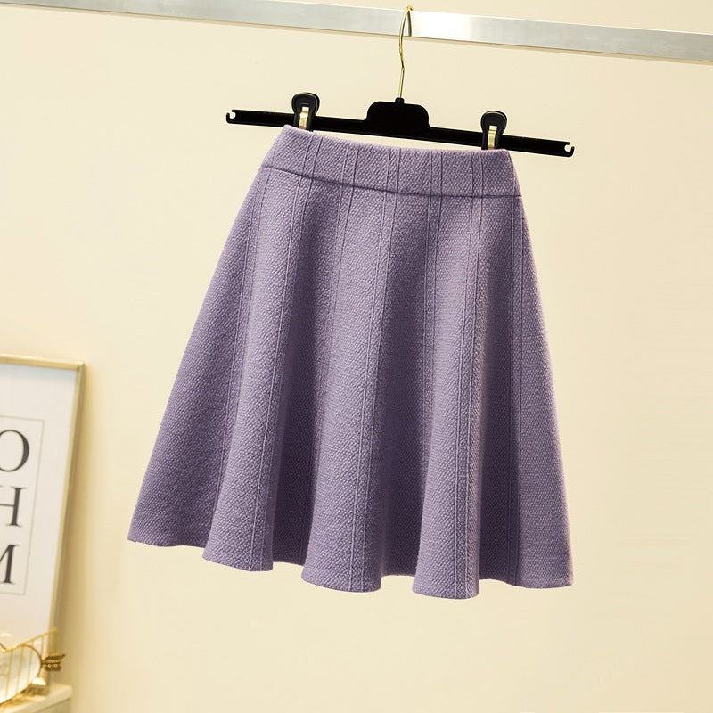 Damen Weit geschnittener, eleganter Midirock Shop Nory