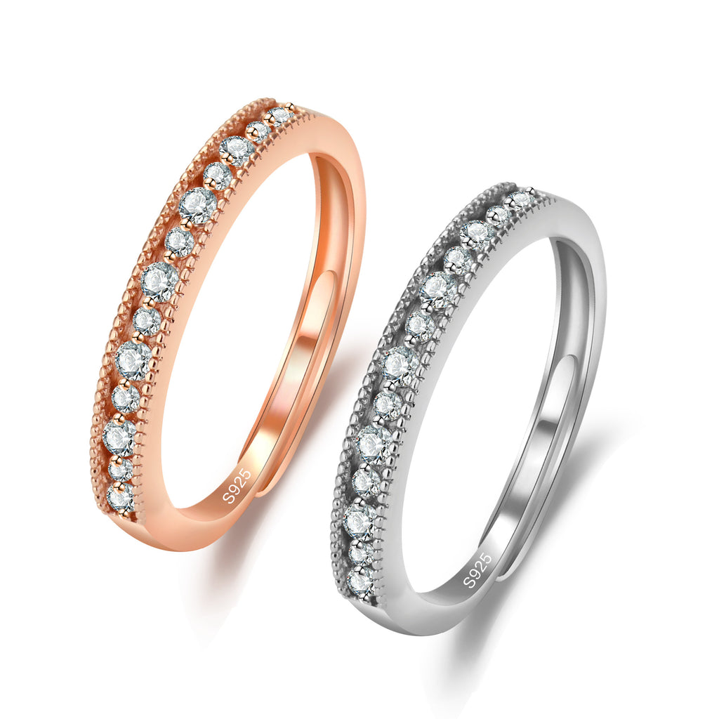 Damen Funkelnder Zirkonia Ring mit elegantem Design Shop Nory
