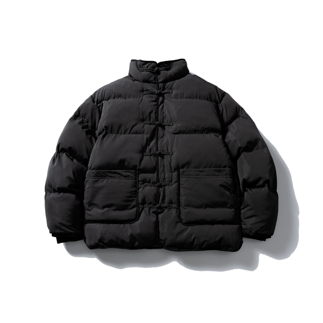 Herren Wattierte Boxy‑Jacke mit Knoten‑Toggle und minimalistischer Außenhülle Shop Nory