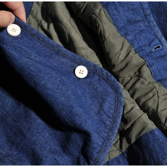 Herren Wärmeisolierte Denim-Jacke Shop Nory