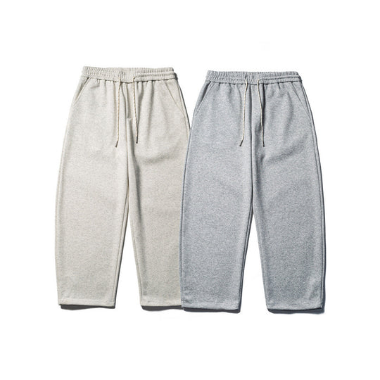 Herren Locker geschnittene Sweatpants mit elastischem Tunnelzugbund und gekürztem Bein Shop Nory