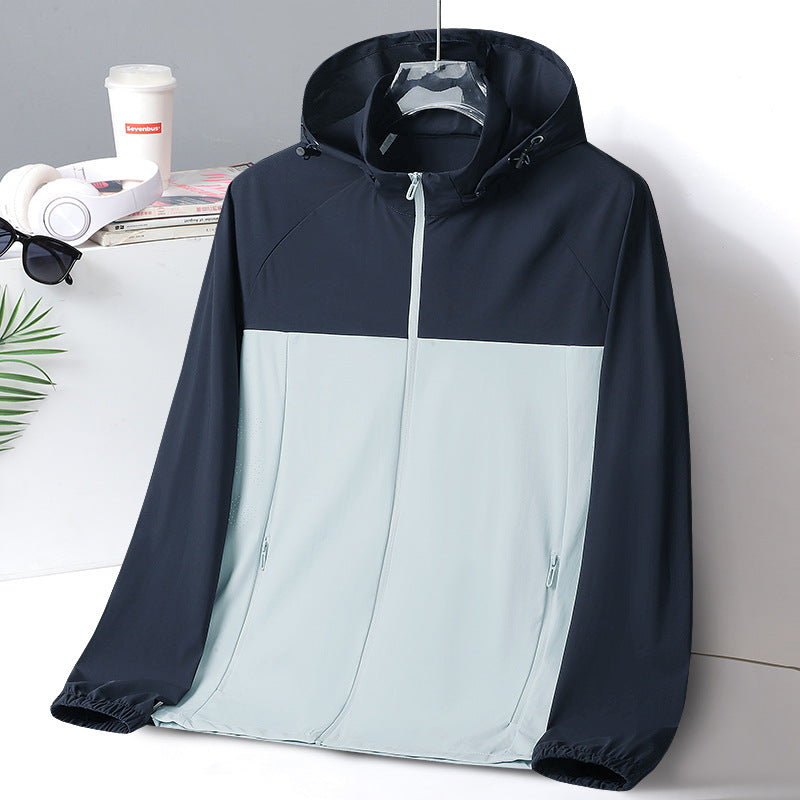 Damen Ultraleichte UV‑Schutz Windjacke mit Kapuze und Belüftungsperforation Shop Nory