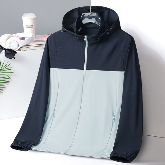 Damen Ultraleichte UV‑Schutz Windjacke mit Kapuze und Belüftungsperforation Shop Nory