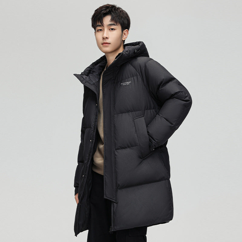 Herren Lange Daunenjacke Shop Nory