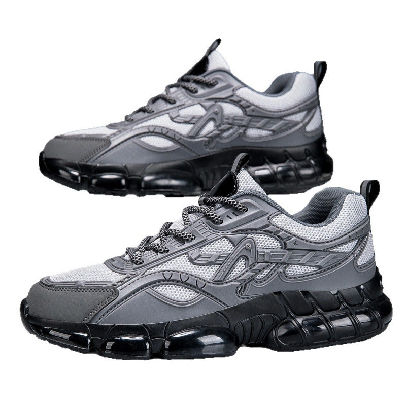 Herren Sportlicher Chunky-Sneaker mit glänzenden Overlays und gedämpfter Luftkissen-Sohle Shop Nory