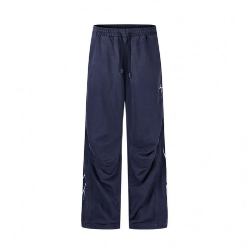 Herren weite Sweatpants im Baggy‑Cut mit Elastikbund, Kordelzug und geraffter Kniepartie Shop Nory