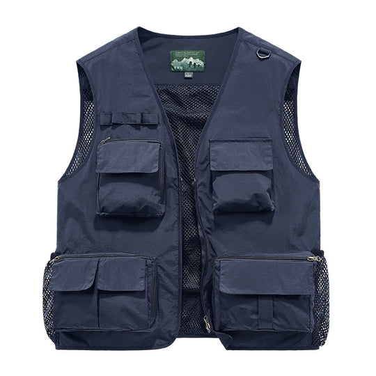 Herren Multifunktionale und atmungsaktive Outdoor-Weste Shop Nory