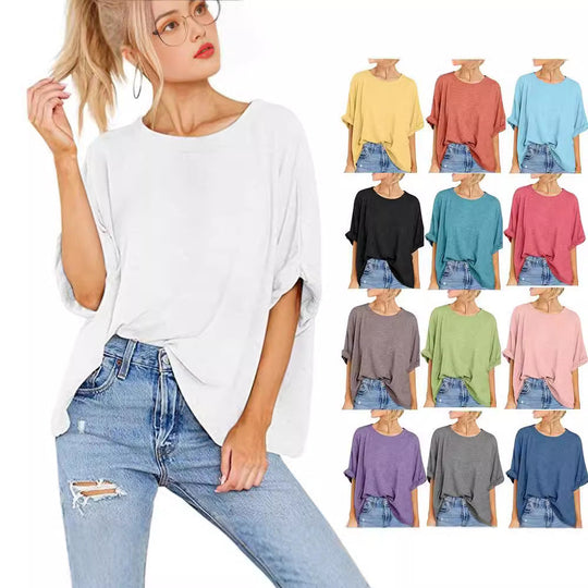 Damen lässiges Oversized T-Shirt
