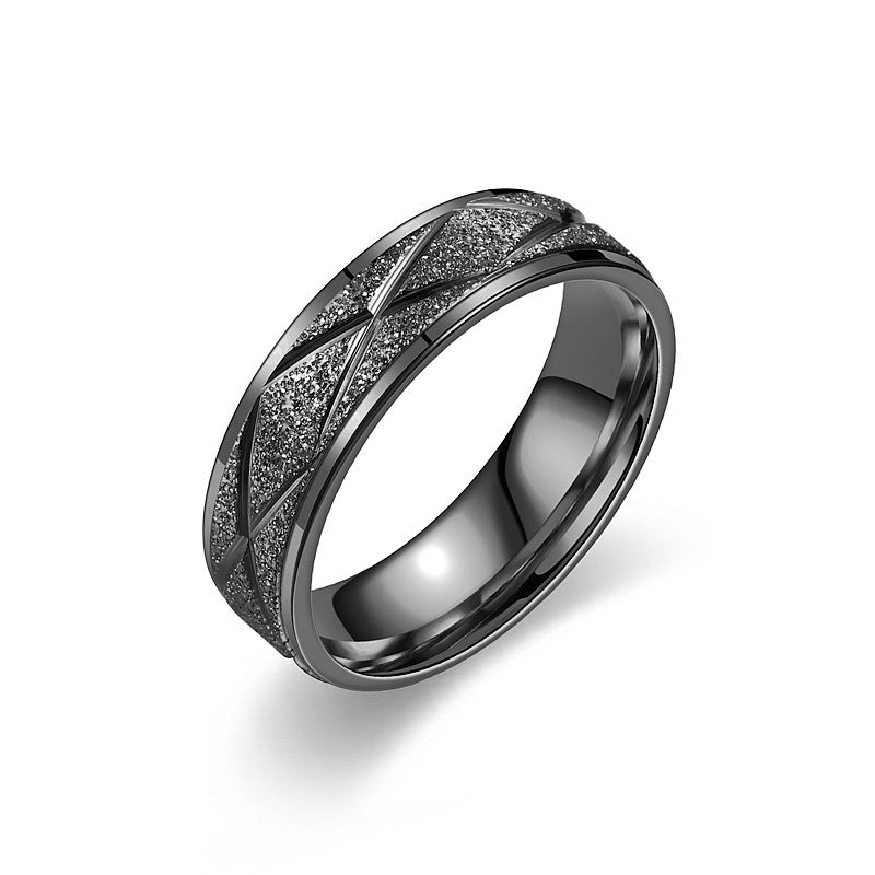 Herren Ring mit elegantem strukturiertem Design Shop Nory