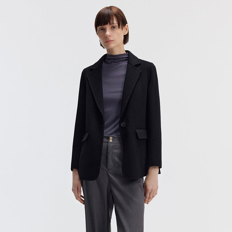 Damen Eleganter Wollblazer Shop Nory