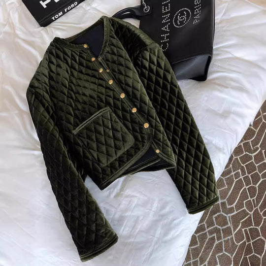 Damen Gemusterte Steppjacke Shop Nory