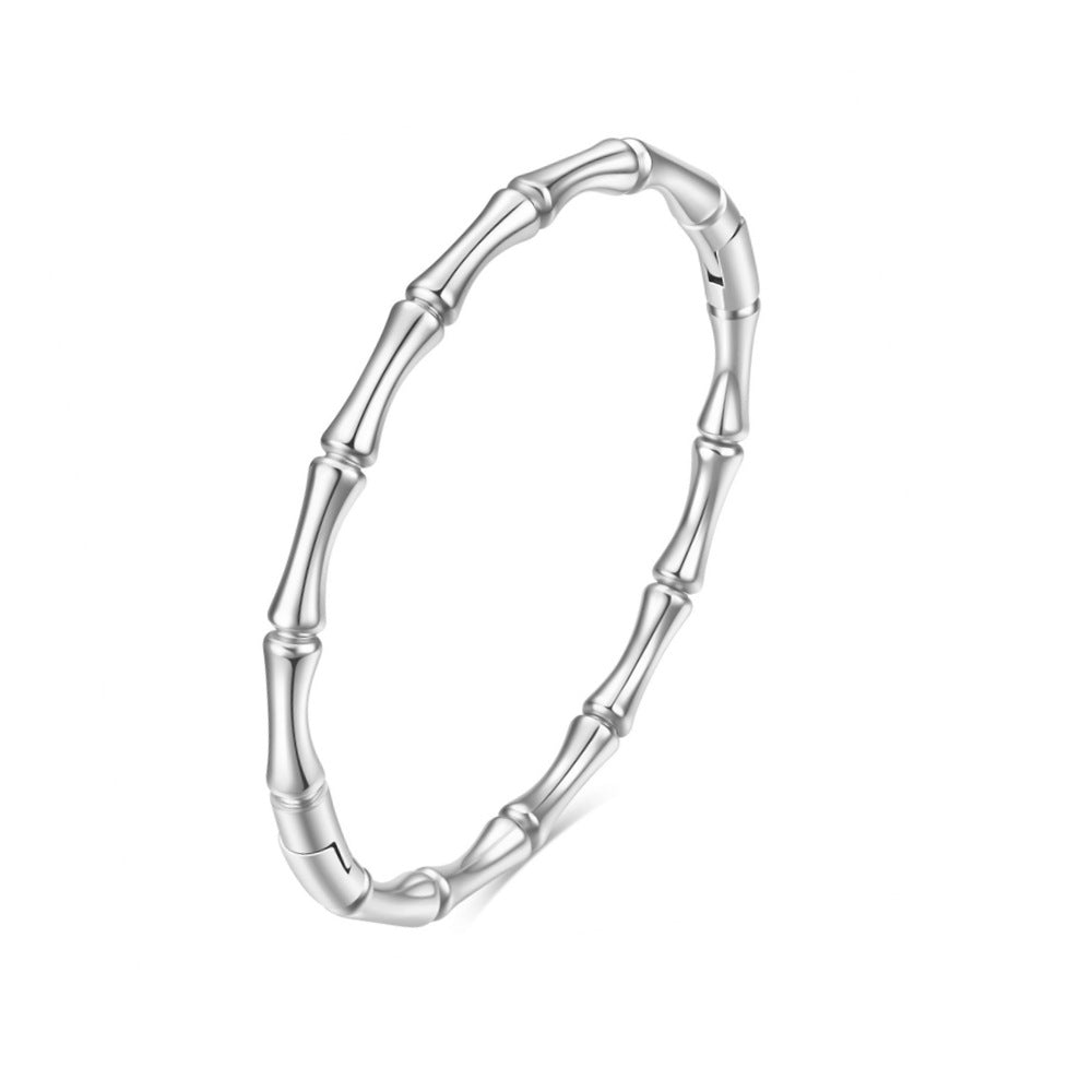 Damen eleganter und modischer Armreif im Bambus-Stil Shop Nory