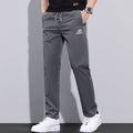 Herren Sportliche Freizeithose mit verstellbarem Kordelzug und seitlichen Reißverschlusstaschen
