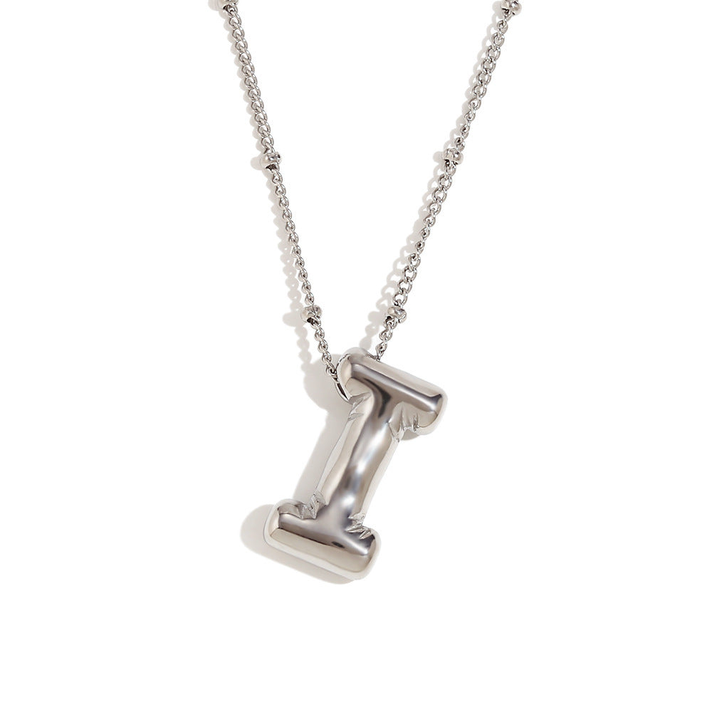 Damen Halskette mit geschwungenem Minimalisten-Anhänger und hochwertiger Gliederkette Shop Nory