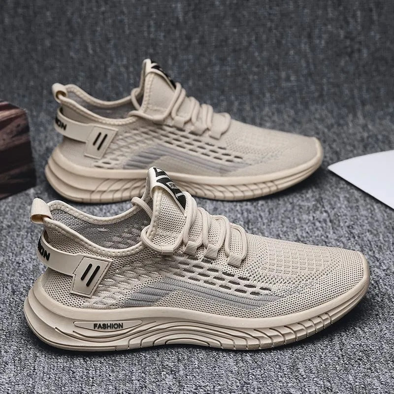 Herren Leichter Strick-Sneaker mit gepolsterter Komfortsohle und atmungsaktivem Mesh Shop Nory