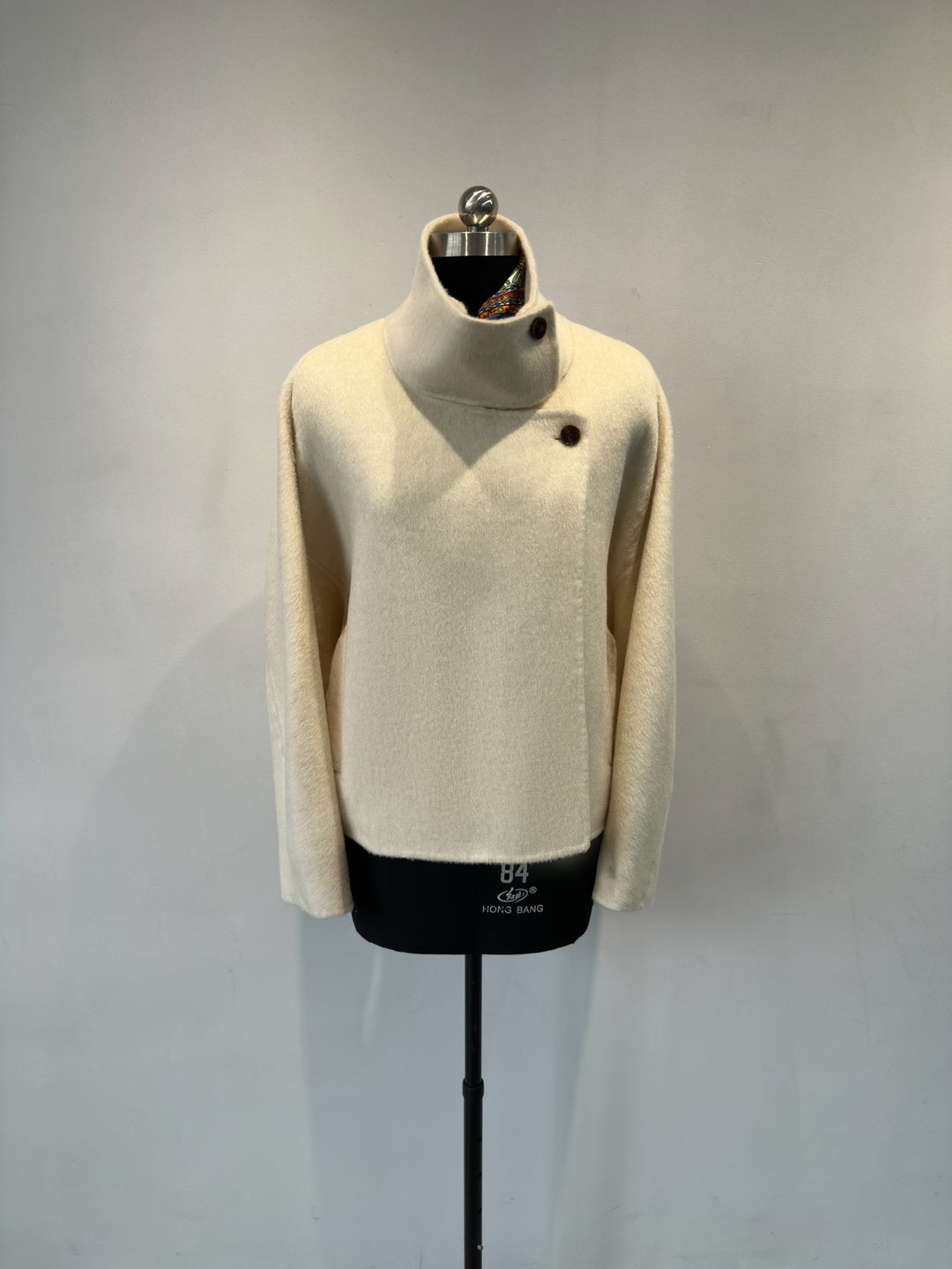 Damen Gemütlicher Oversized Mock Neck Pullover Shop Nory