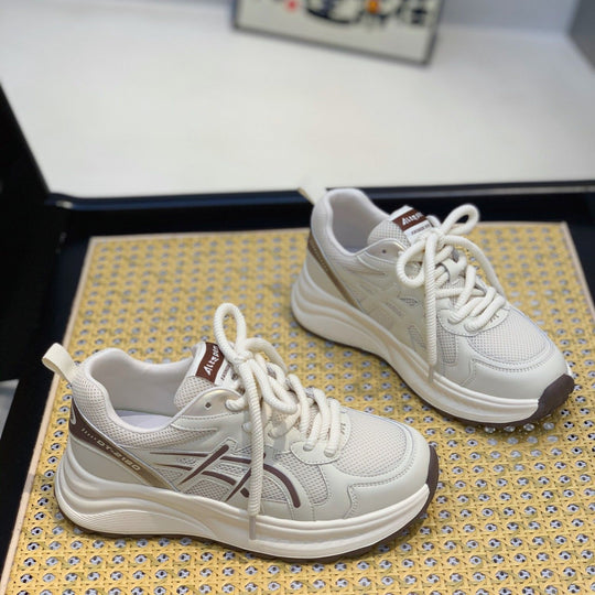 Damen Sportive Chunky-Sneaker mit luftigen Mesh-Einsätzen und robuster Profilsohle Shop Nory