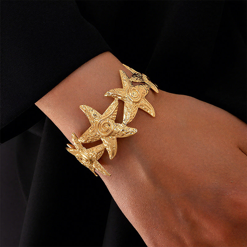 Damen Armreif im eleganten Meeresstern-Design Shop Nory