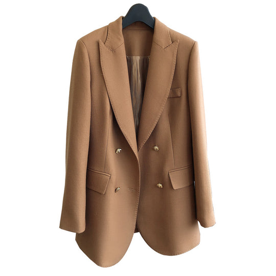 Damen Eleganter Doppeltbreasted Blazer Shop Nory