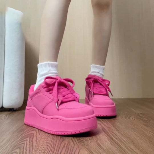 Damen Plattform Sneakers
