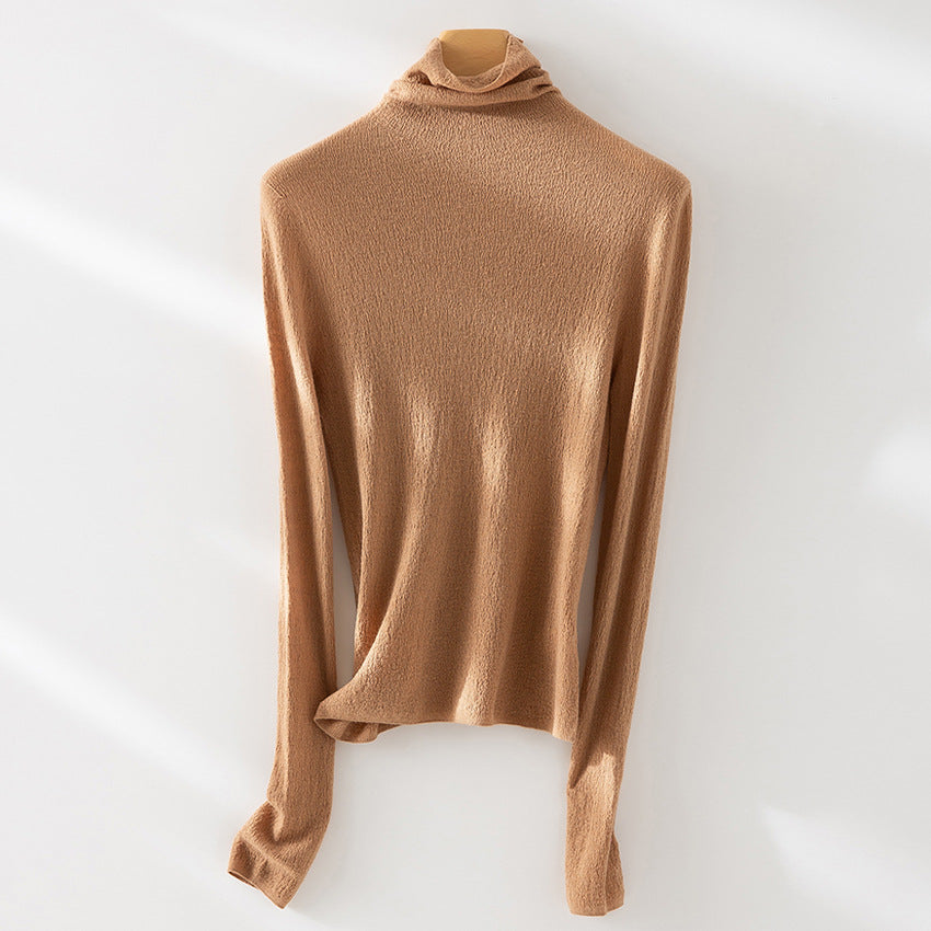 Damen Feiner ultraleichter Rollkragenpullover aus Stretch‑Feinstrick Shop Nory