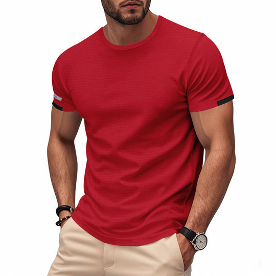 Herren Funktions-T-Shirt mit atmungsaktivem Design und reflektierenden Details ShopNory