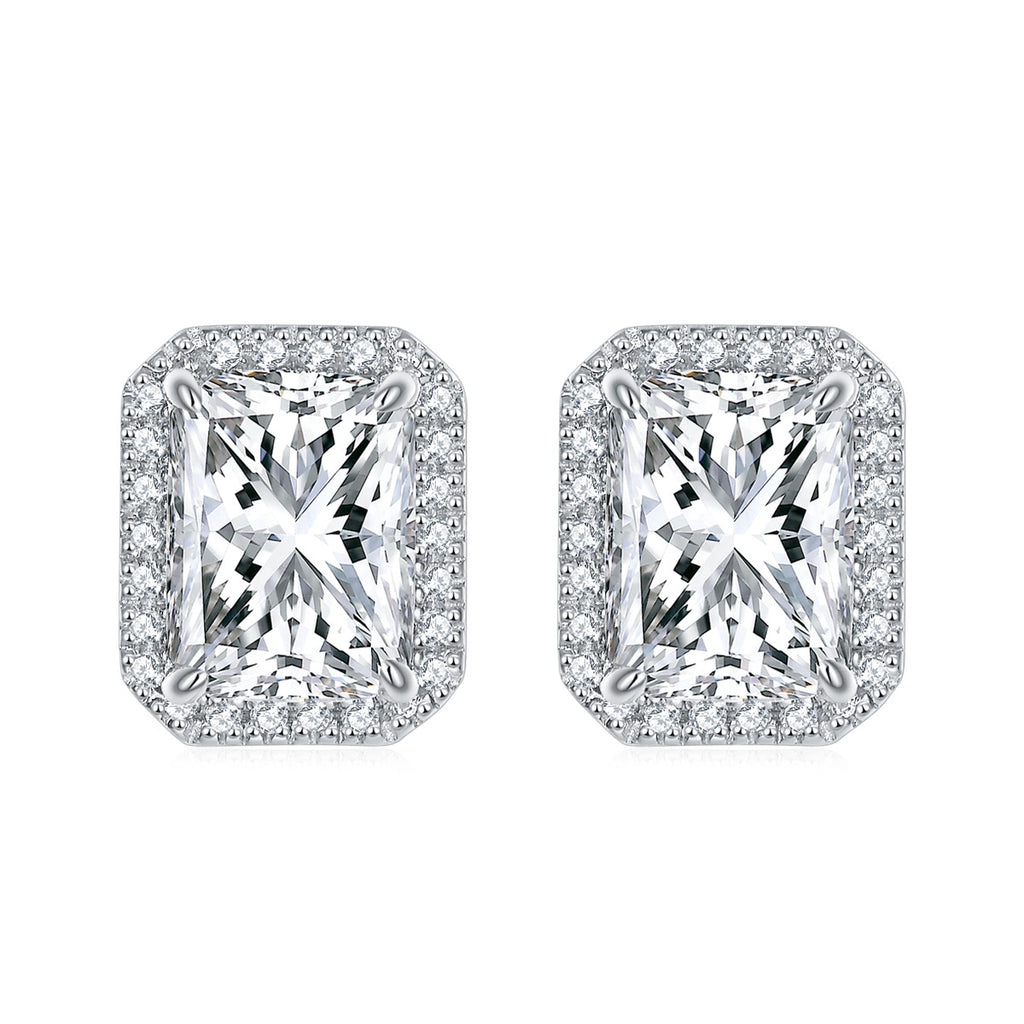 Damenring mit tropfenförmigem Hauptstein und eleganter Zirkonia-Verzierung Shop Nory