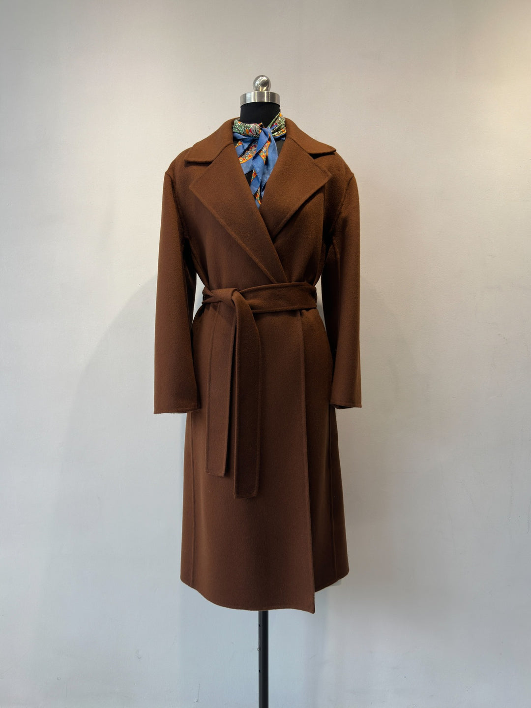 Damen Schicker Maßgeschneiderter Wollmischmantel Shop Nory