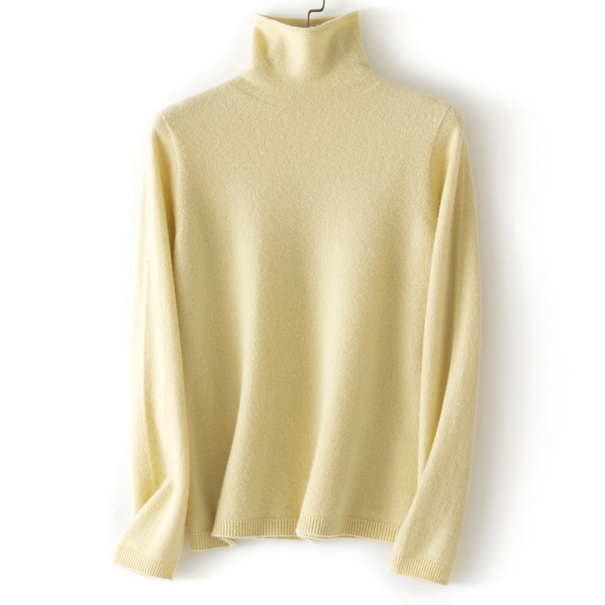 Damen Feinstrick Rollkragenpullover aus Kaschmirmischung leicht oversized Shop Nory