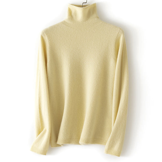Damen Feinstrick Rollkragenpullover aus Kaschmirmischung leicht oversized Shop Nory