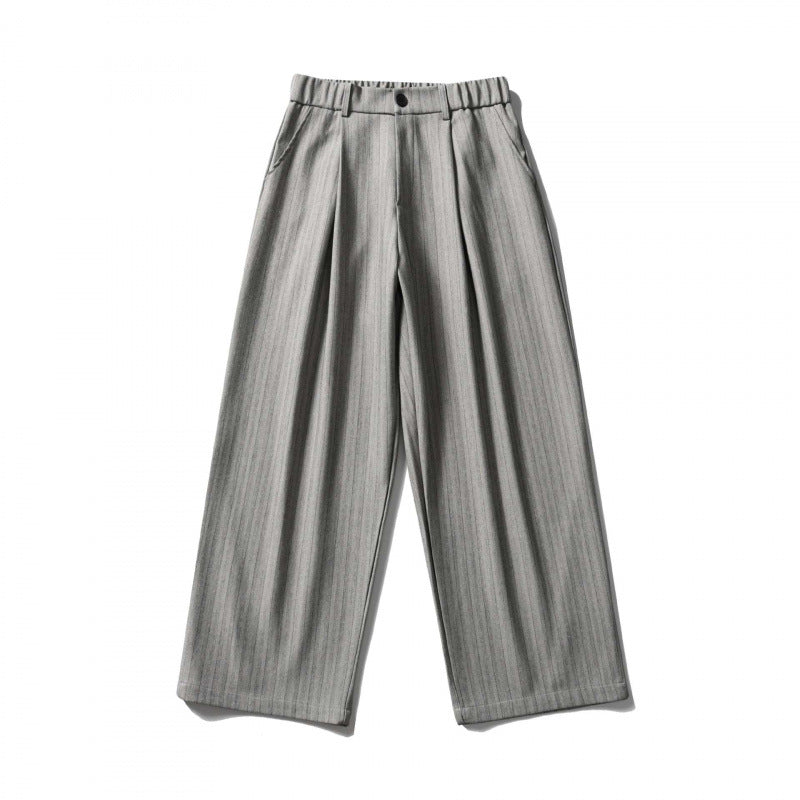 Damen Weite Bundfalten-Hose mit hohem Bund, verkürzter Culotte-Silhouette und elastischem Rückenteil Shop Nory